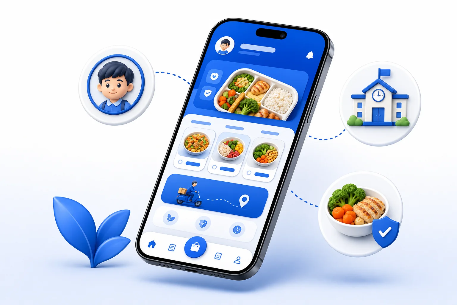 Junior Eats app screen preview